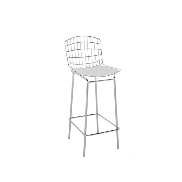 Banqueta Bertoia Branca